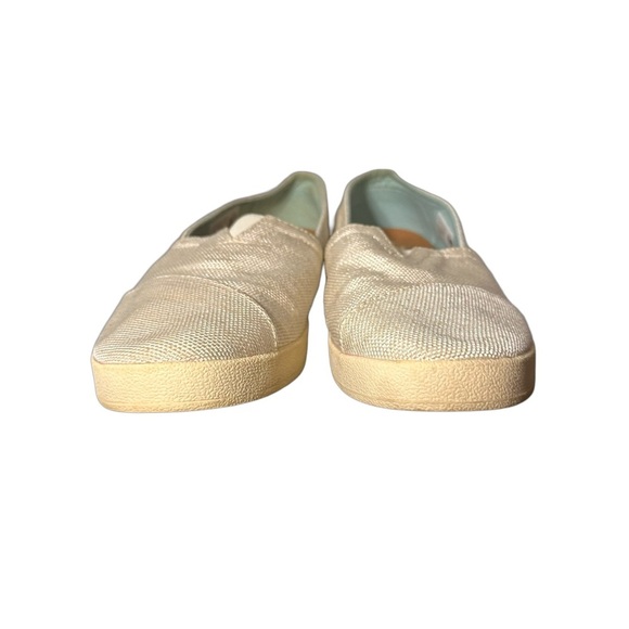 TOMS Beige Avalon Slip On Shoes Women Size 9 - Picture 6 of 10
